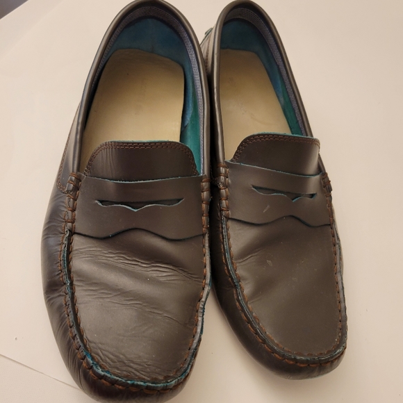 Izod Men's size 12 leather pre-owed - Picture 7 of 16